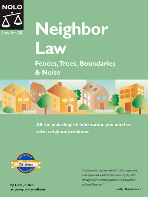 Title details for Neighbor Law: by Cora Jordan - Available